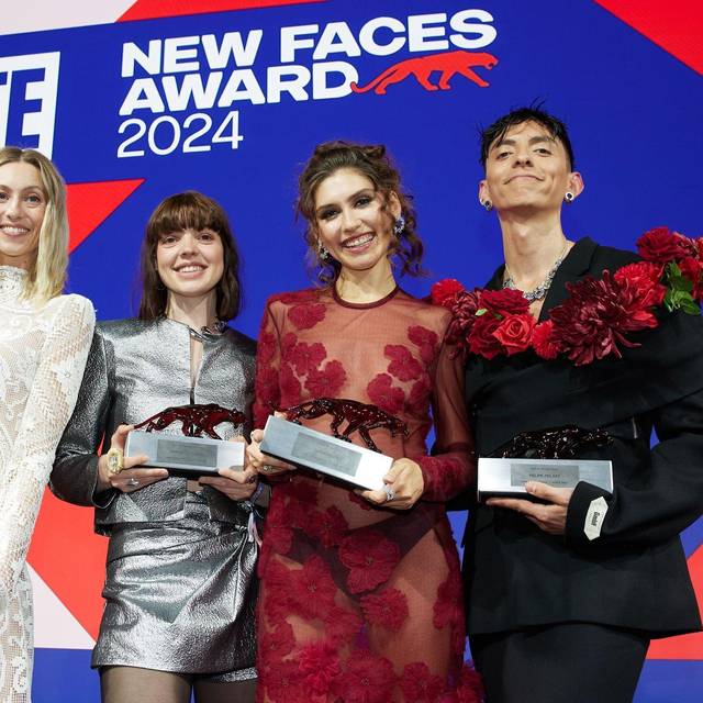 Verleihung „Bunte New Faces Award" in der Kategorie Style