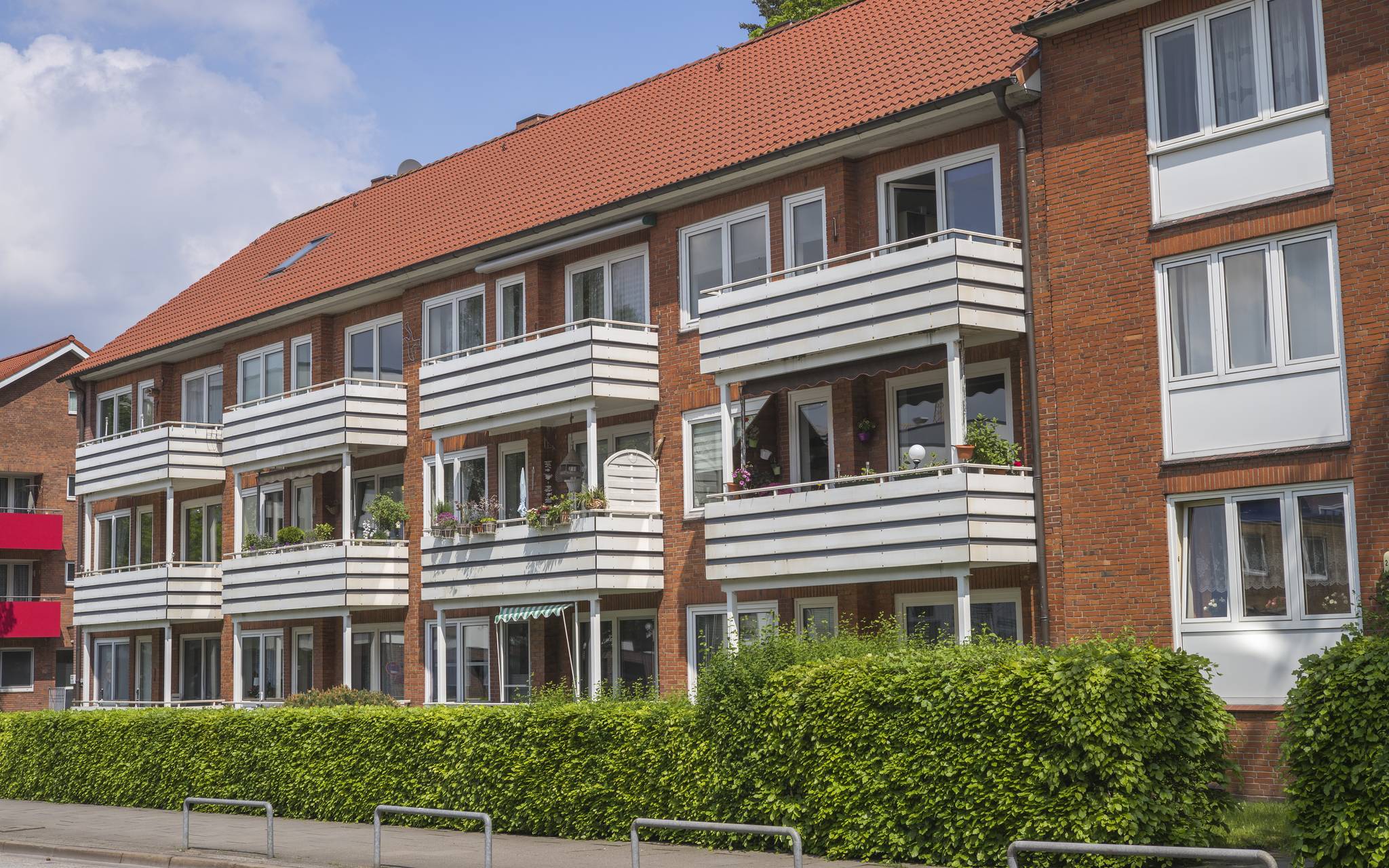 Wohnungen, Balkon