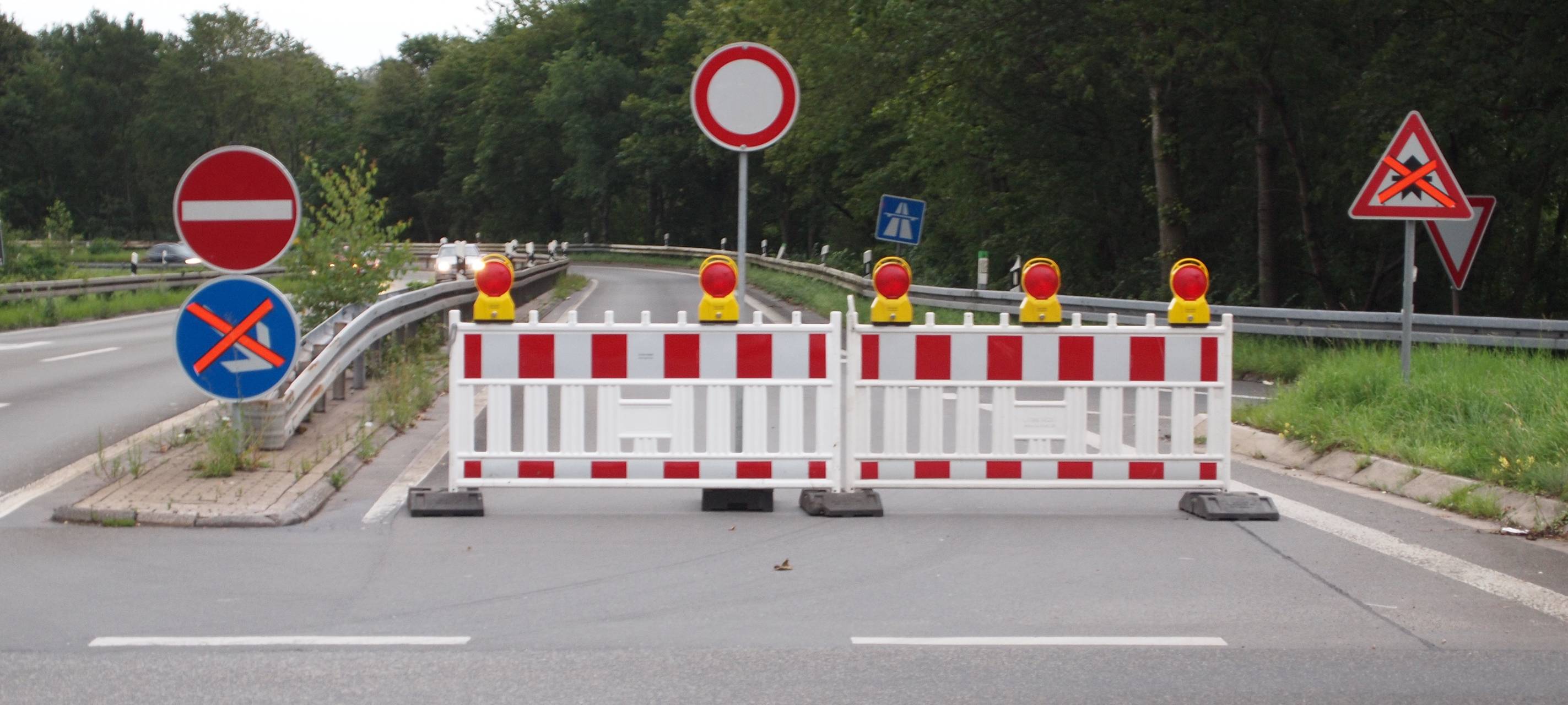 Anschlussstelle Solingen auf der A3 gesperrt