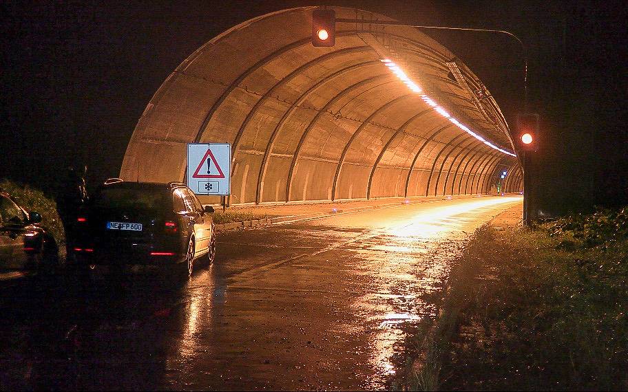 Sperrung Burgholz- und Kiesbergtunnel