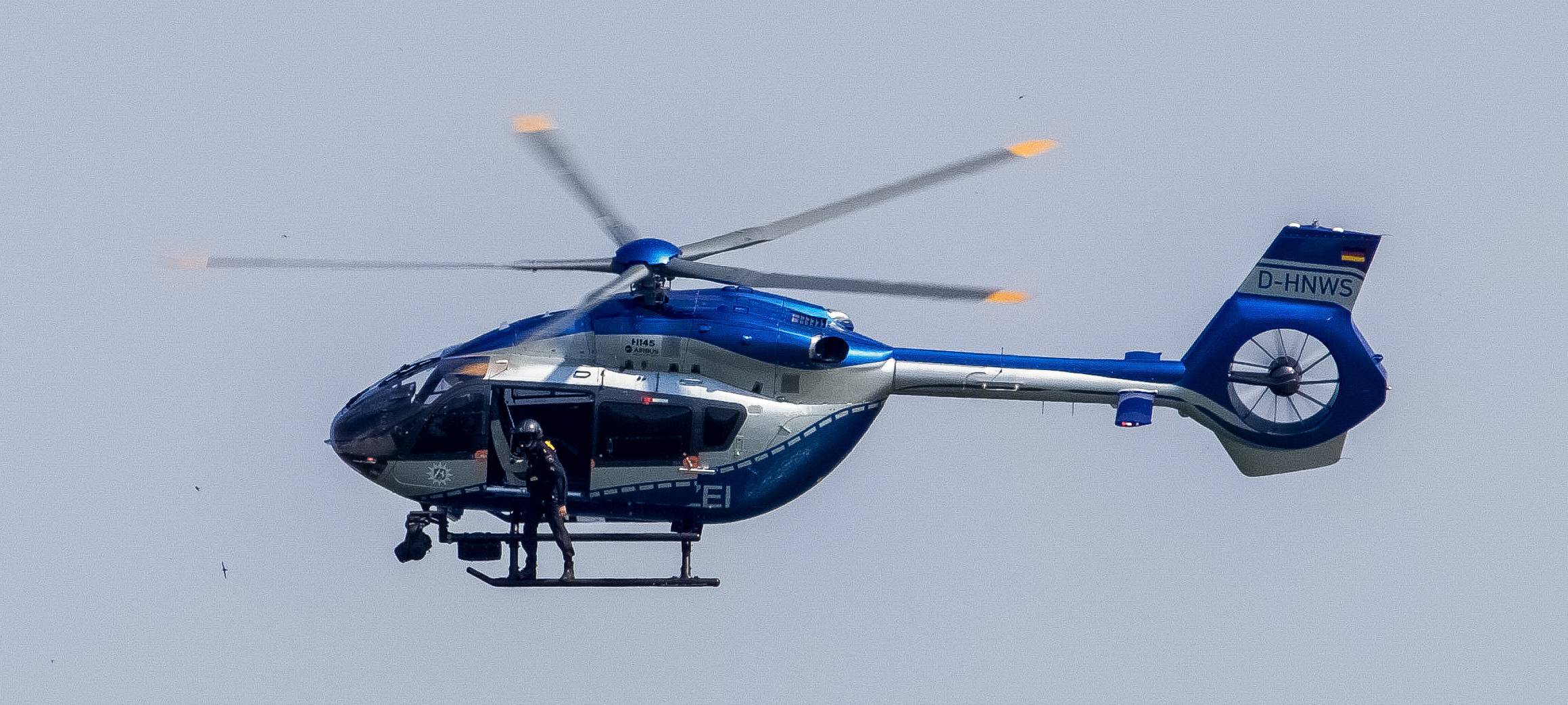 Mysteriöse Verfolgungsjagd mit Hubschrauber
