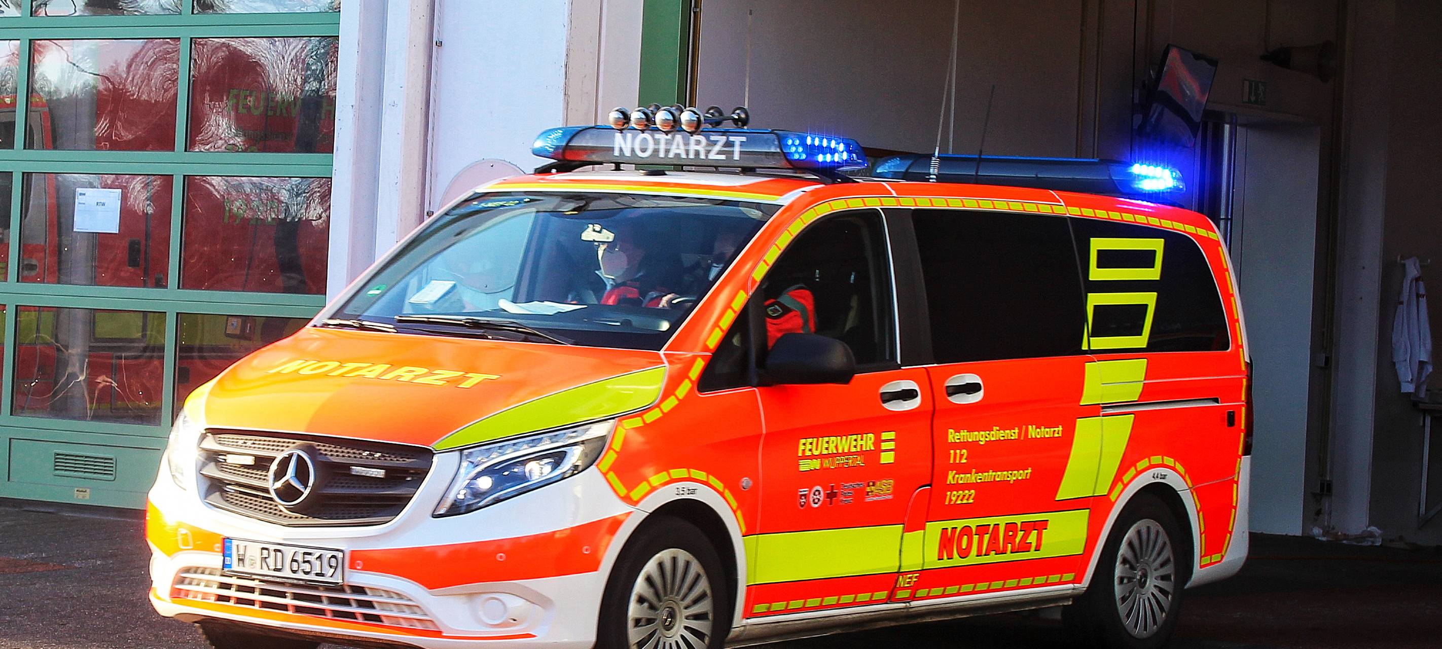 Schwerer Unfall mit Radfahrer