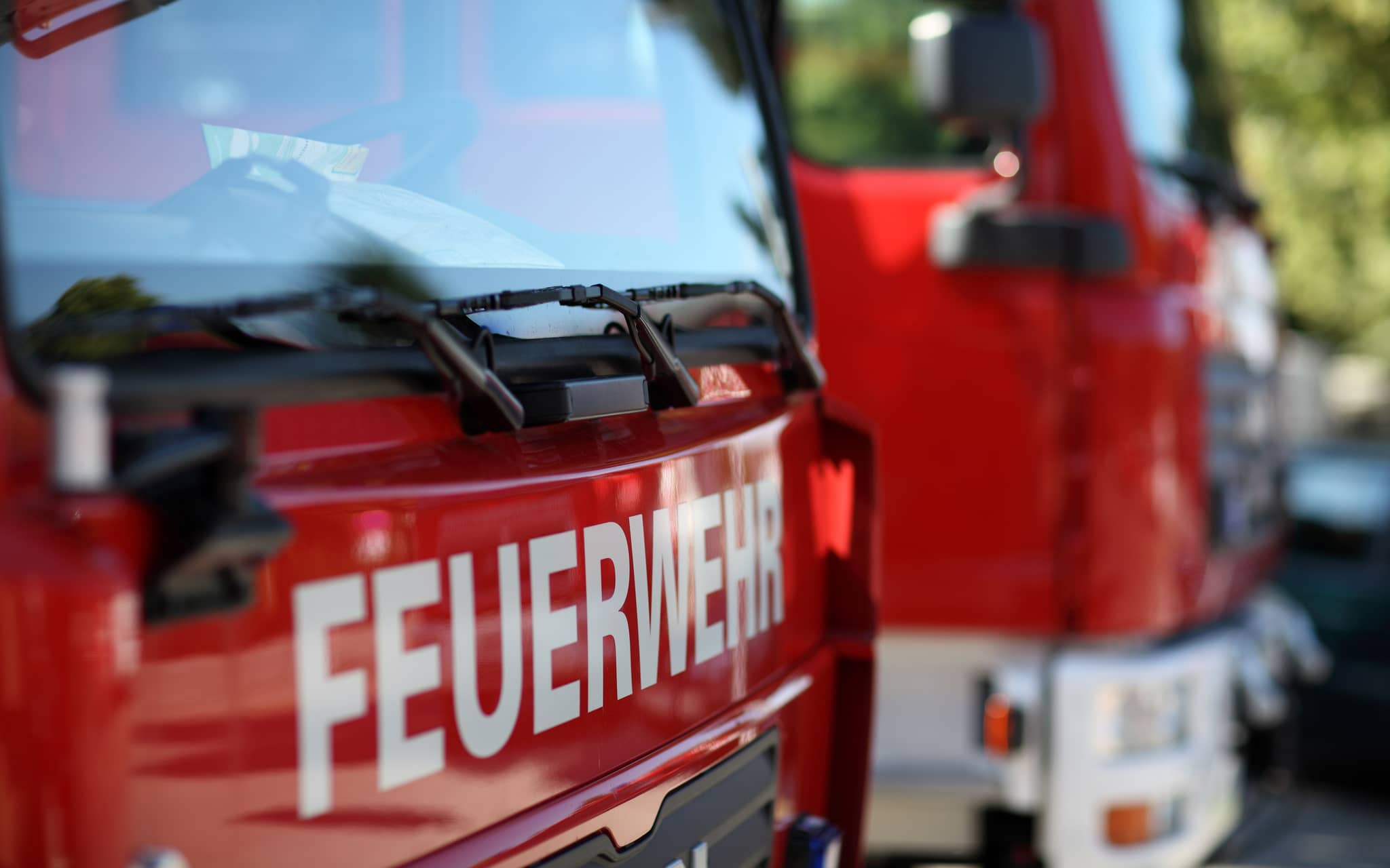Transporter brennt - Brandstiftung