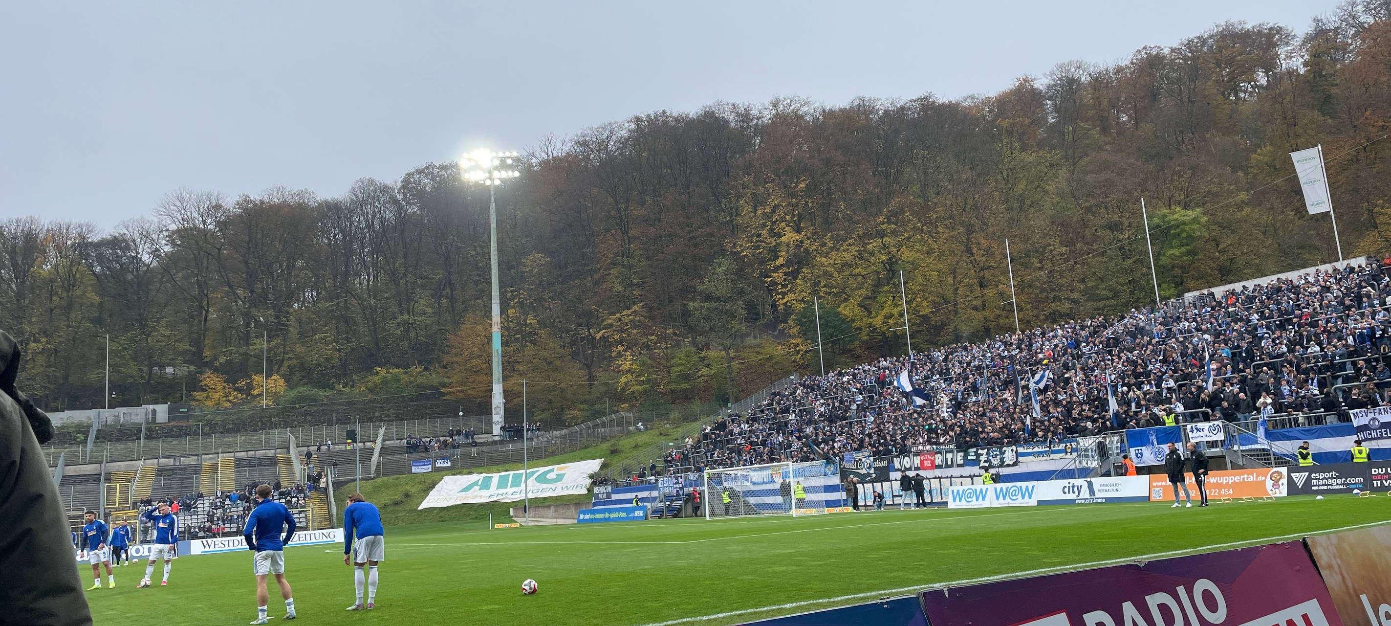 Mehr Licht im Stadion