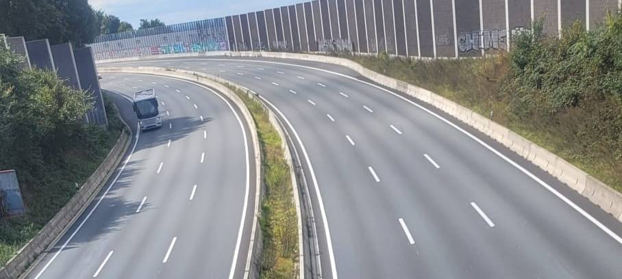Unfall A46: Vor Abfahrt Barmen gesperrt