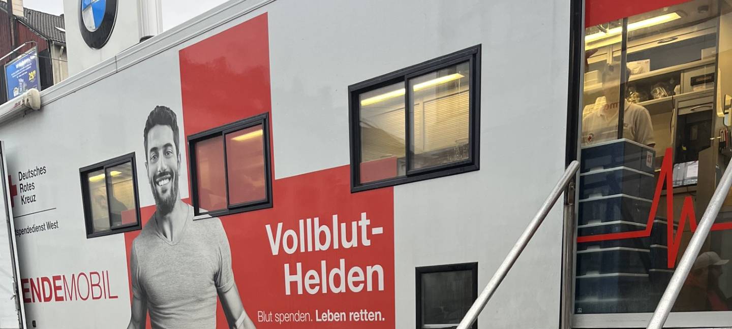 Blutspende mit dem DRK und Radio Wuppertal