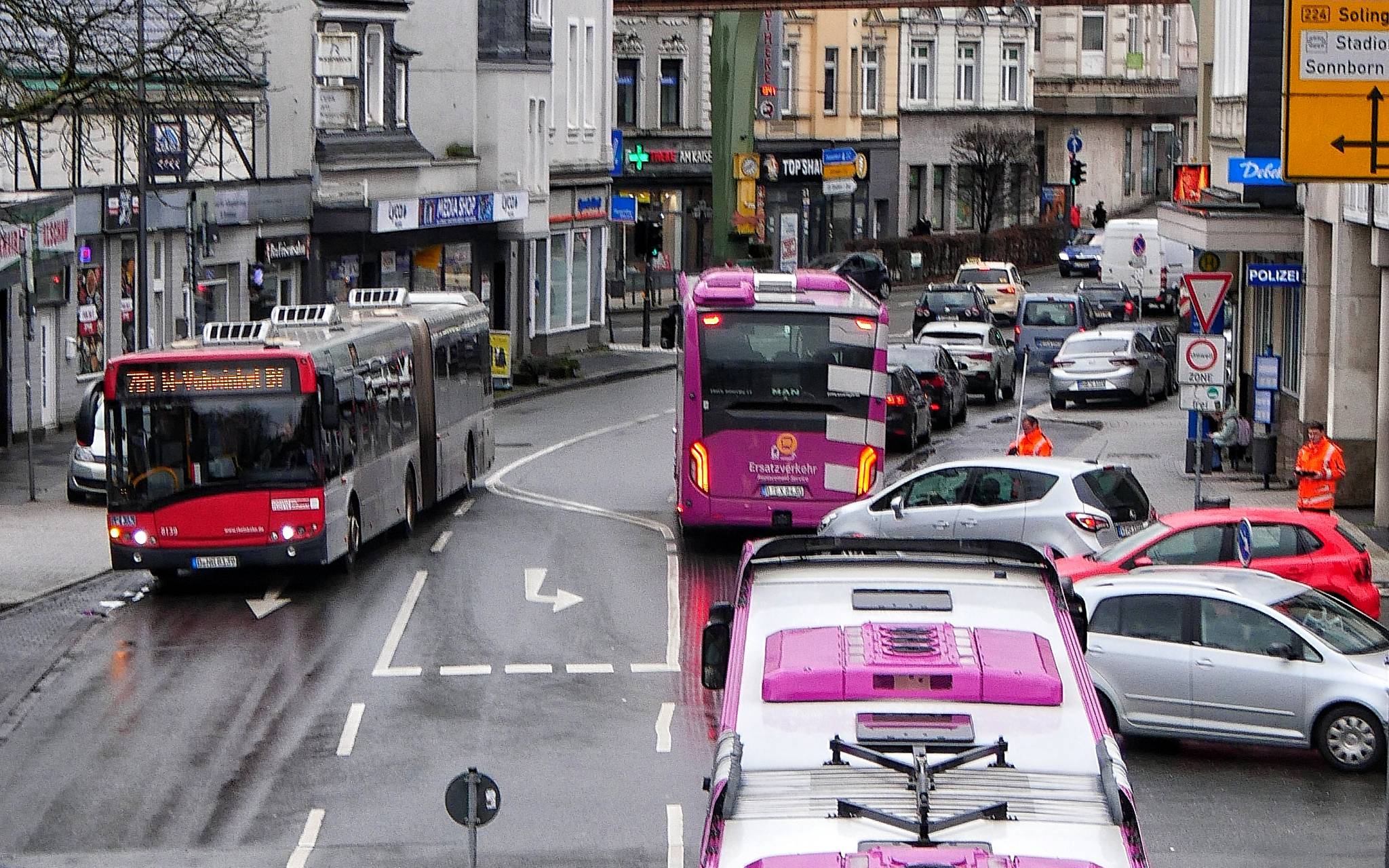 SEV Busse Schienenersatzverkehr