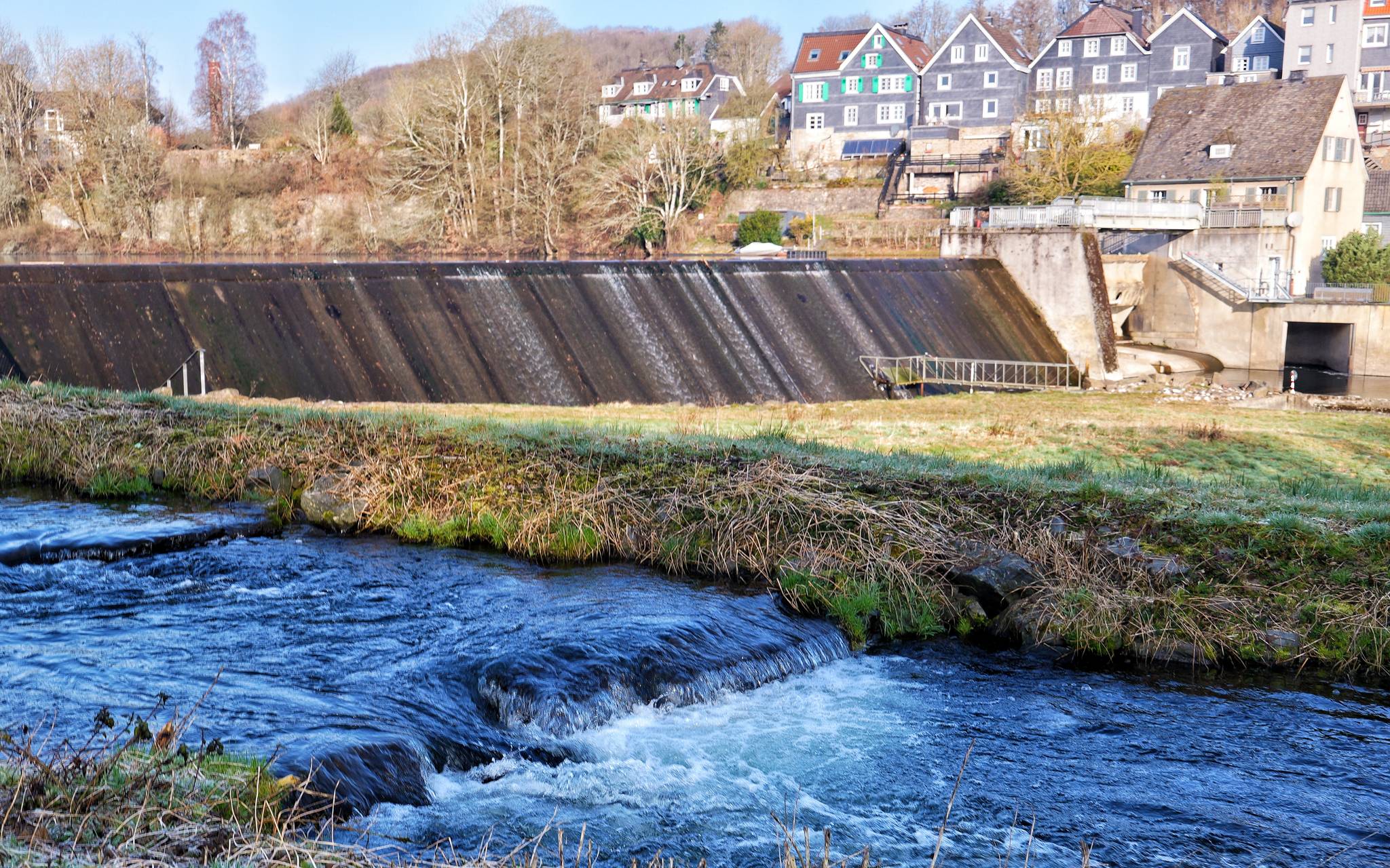Mauer soll Beyenburg schützen