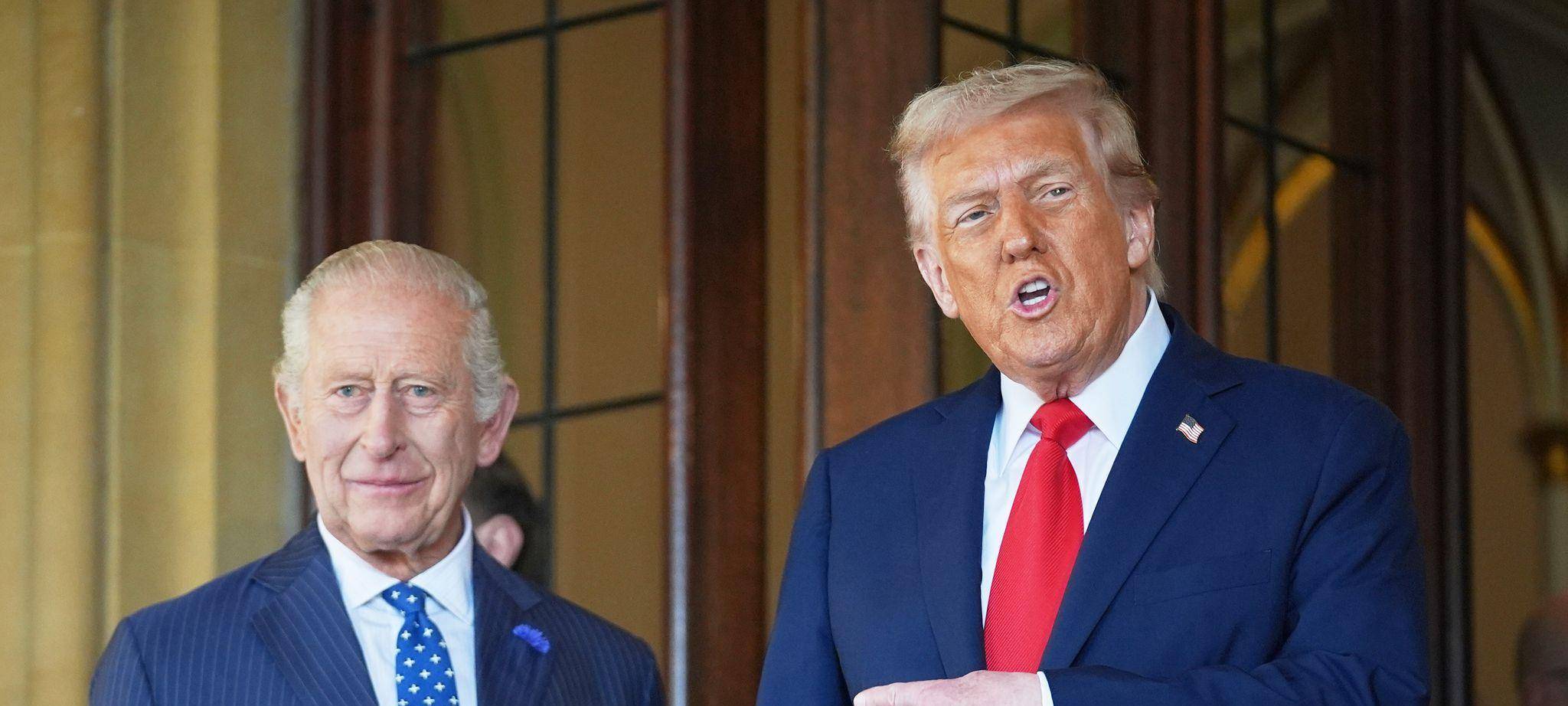 US-Präsident Trump und König Charles III.