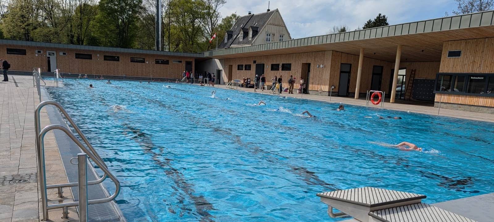 Mählersbeck öffnet: So sieht das neue Freibad aus