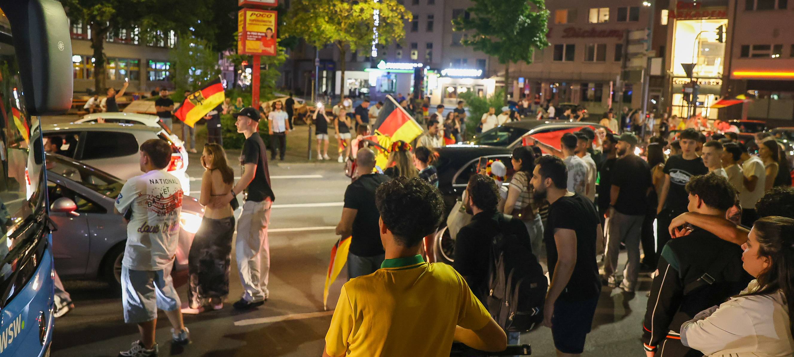 Wieder Autokorso bei uns