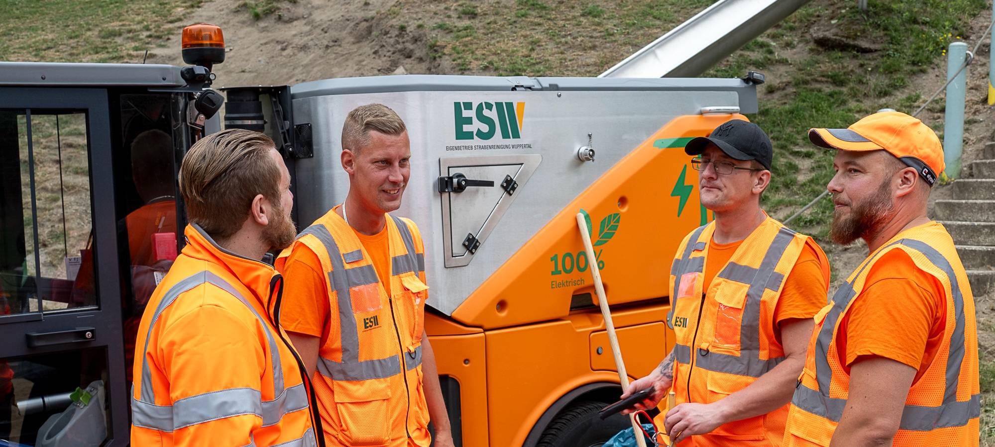 ESW reinigt weitere Spielplätze und Grünanlagen