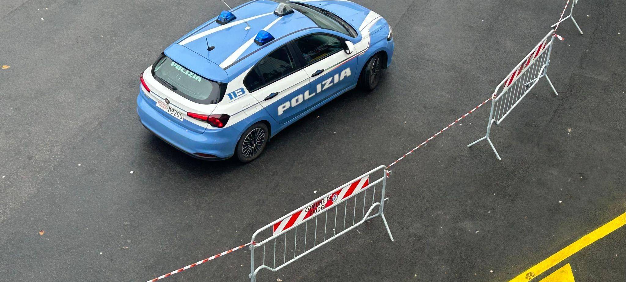 Auto der italienischen Polizei