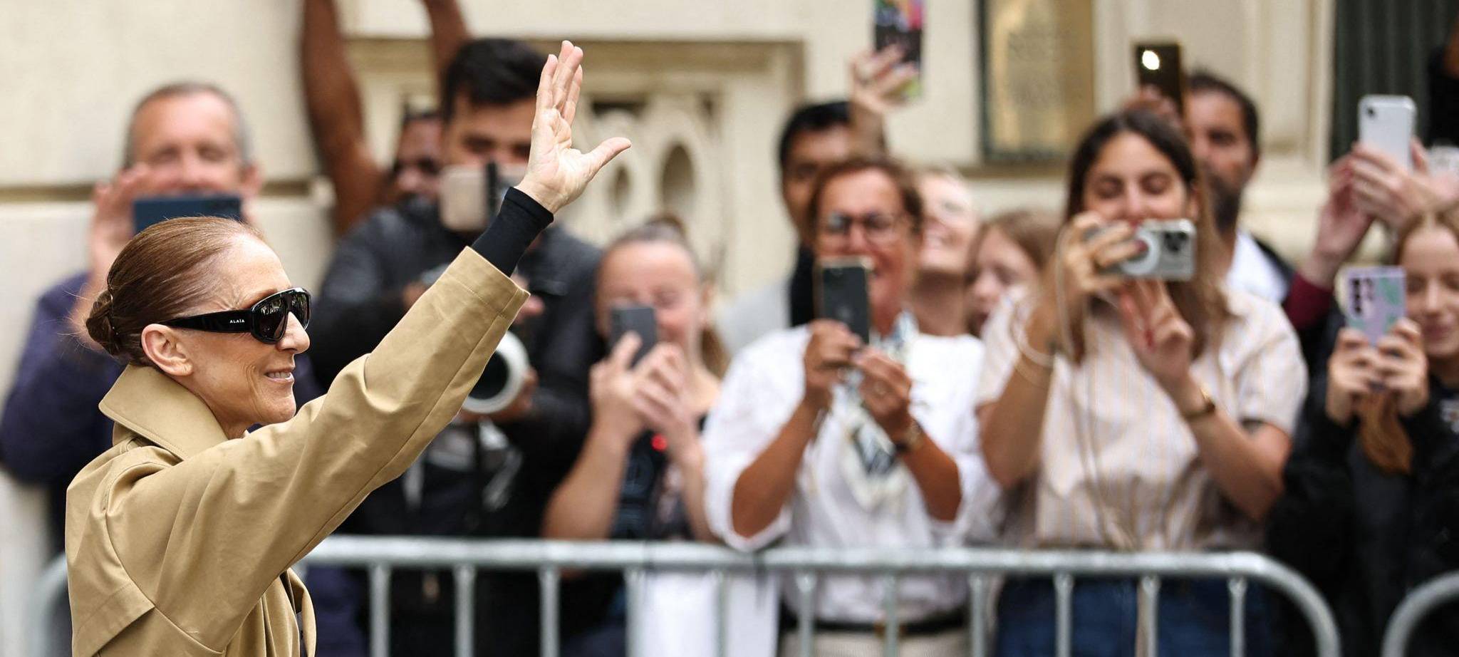 Celine Dion in Paris