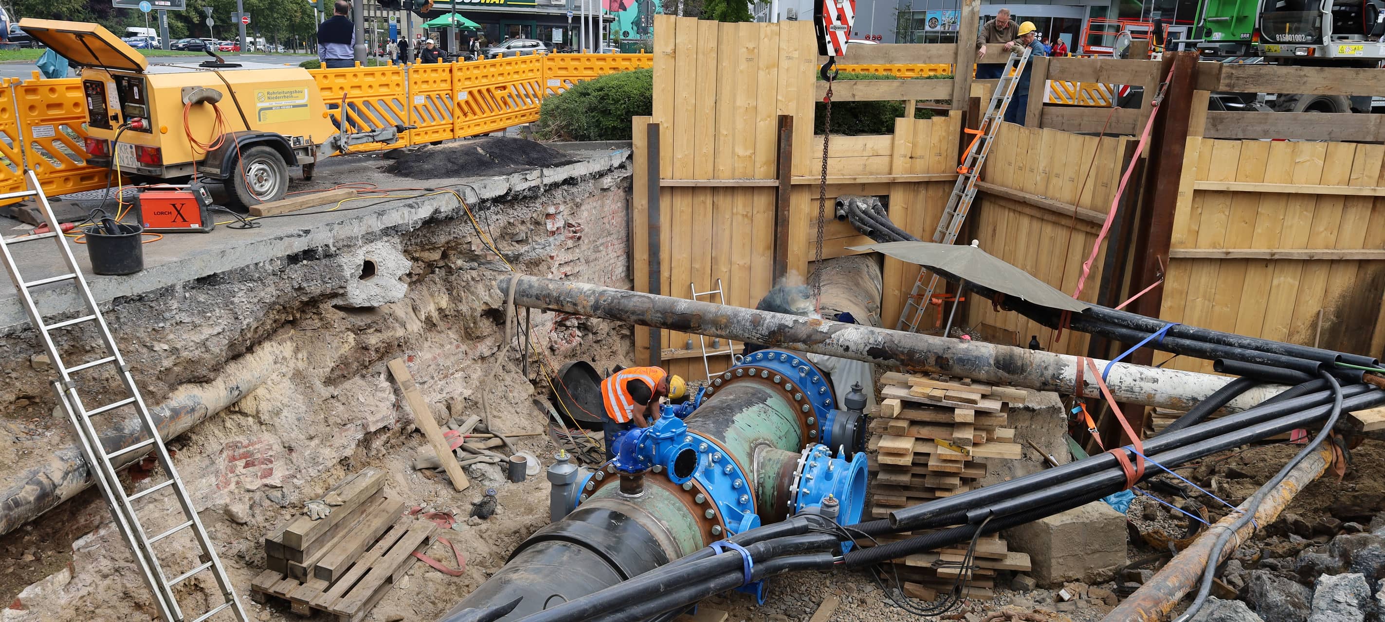 Eine Wuppertaler Baustelle ist bald weg